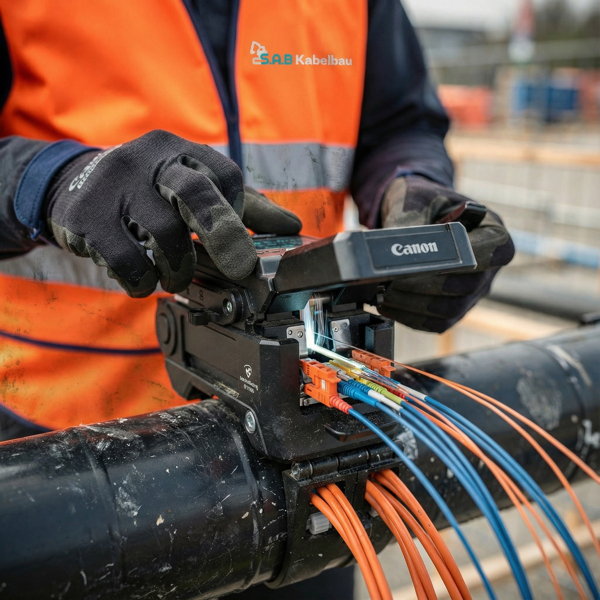 Infrastruktur für Glasfaserausbau - Leerrohrsysteme