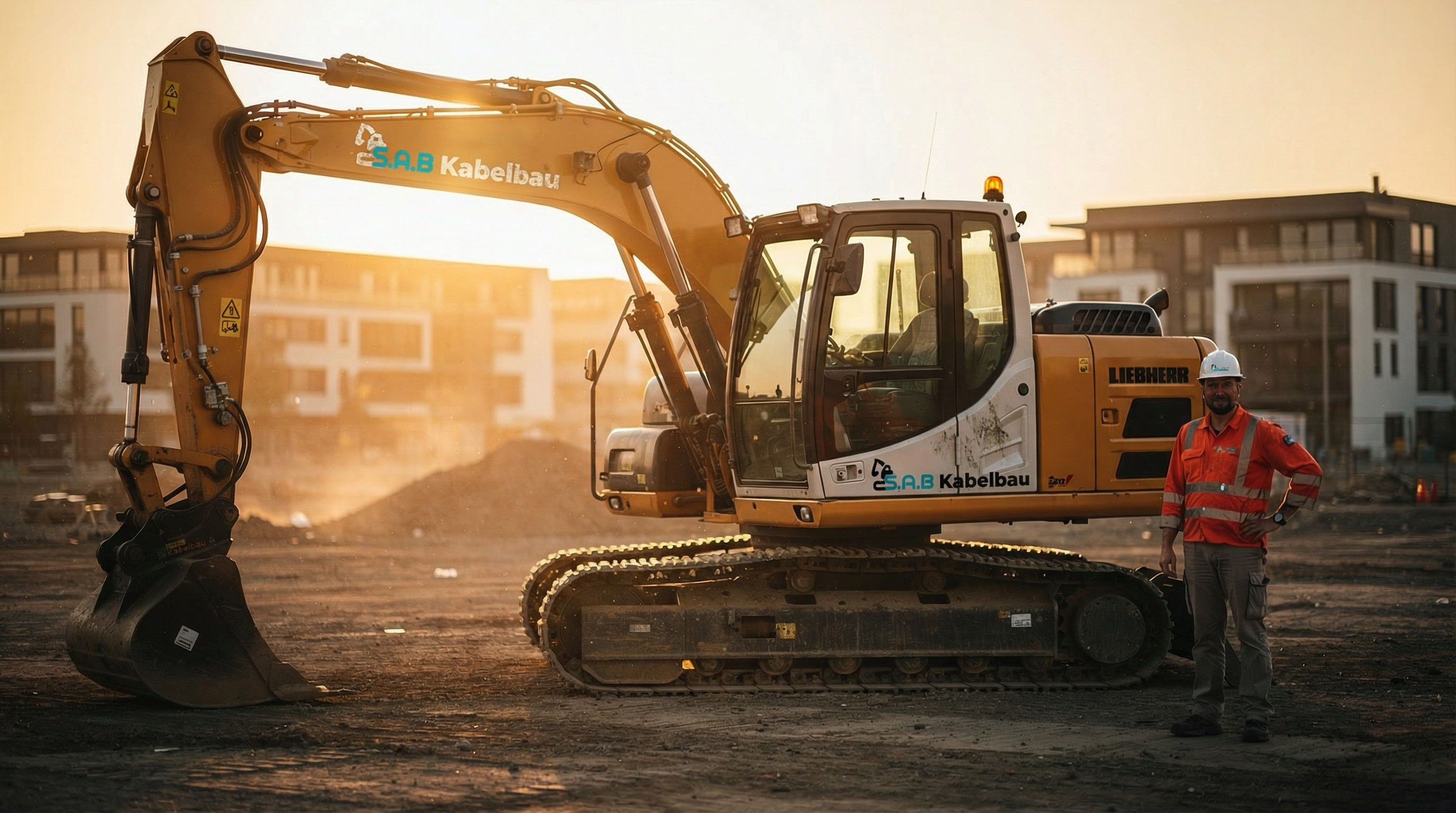 S.A.B. Glasfaserausbau - Kolonnen und Fuhrpark